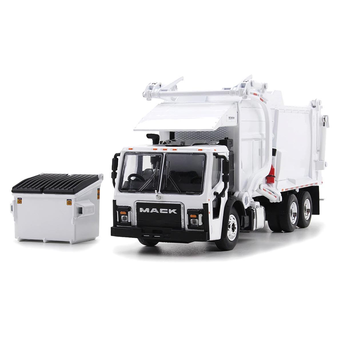 Amazon.com: First Gear 1/64 White Mack LR w/McNeilus Meridian FEL