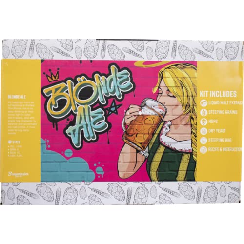 BLONDE ALE Premium Beer Ingredient Extract Kit BMKIT114