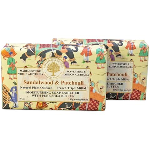 Wavertree & London SandalWood Patchouli Soap Bar Cover
