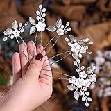 4. Edary handgefertigter Braut-Haarschmuck wird Sie elegant und anmutig machen, es ist von großer Qualität. Diese schönen Blumen-Haarschmuckstücke sind der letzte Schliff für Ihren großen Tag