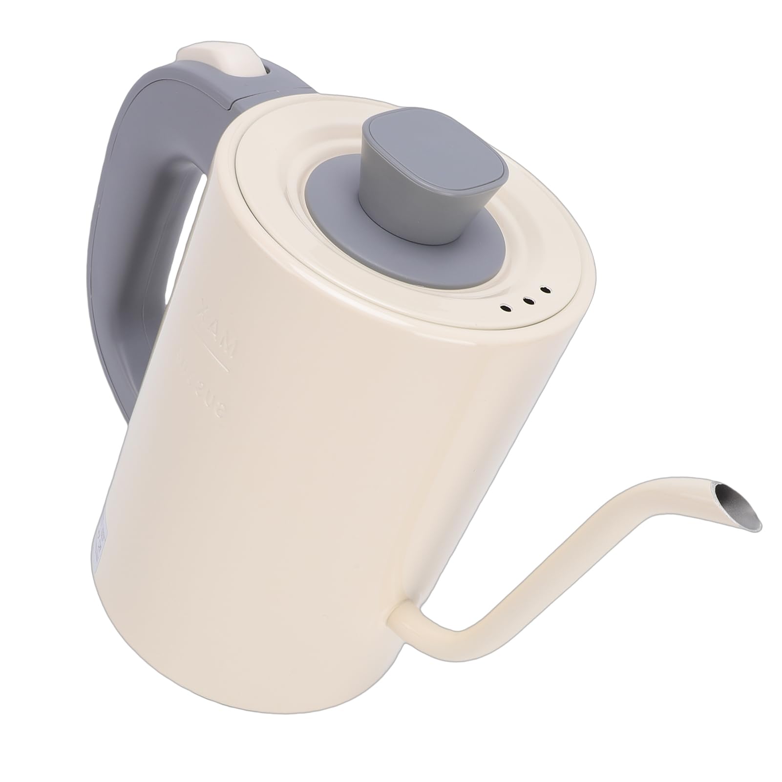 Sxhlseller Hervidor Eléctrico con Cuello de Cisne, de Acero Inoxidable de 800 Ml con Calentamiento Rápido y Control de Temperatura Preciso para Preparar té en el Hogar en la Cocina (Enchufe europeo