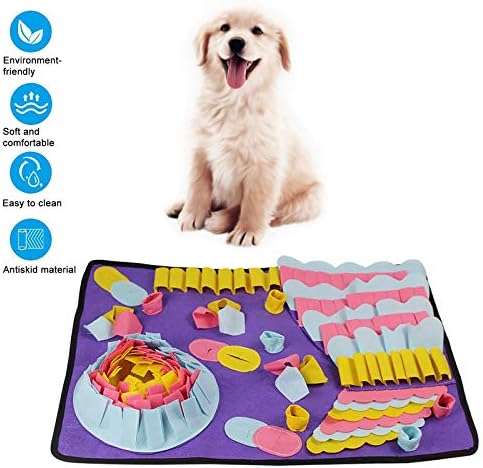 HomeMall Snuffle Mat for Dogs Pet Feeding Mat Dogs Puzzle Toys Puppy Training Pad