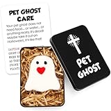 Fanfanwin Halloween Boo Basket Stuffers Adopt a Ghost in a Box Spooky Ghost Plush Gift Halloween Party Favors Decoration