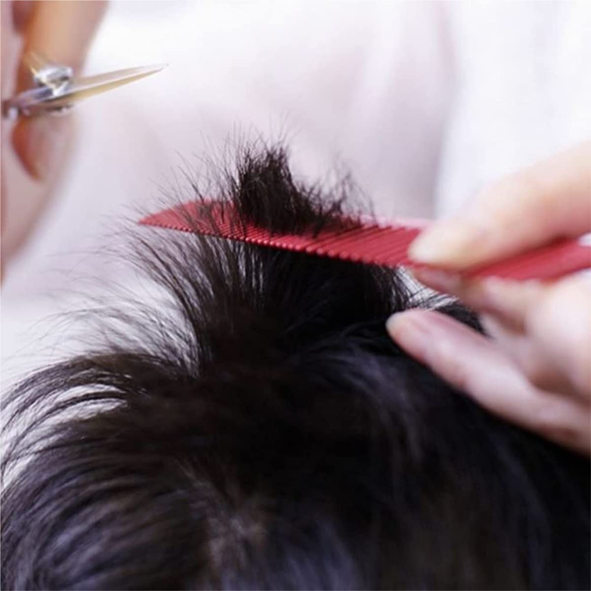 Peluca Artificial Pelucas De Pelo Negro Recto Corto para Hombres Y Niños, Peluca De Cosplay De Pelo Real para Fiestas Masculinas Peluca De Mujer