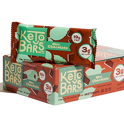 KETO BARS : The Original High Fat, Low Carb, Ketogenic Bar. Gluten Free