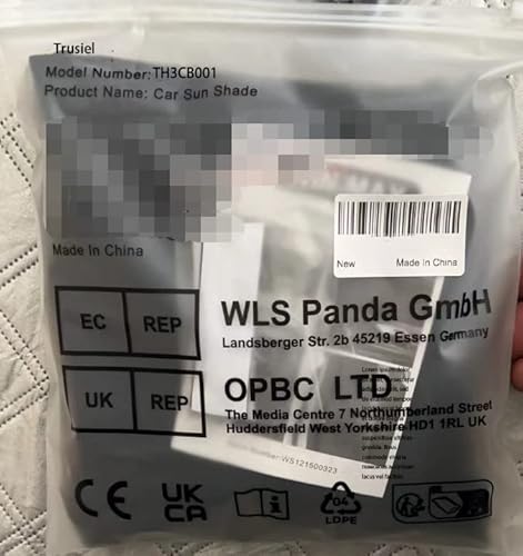 Trusiel Tendine Parasole Auto Bambini, Confezione