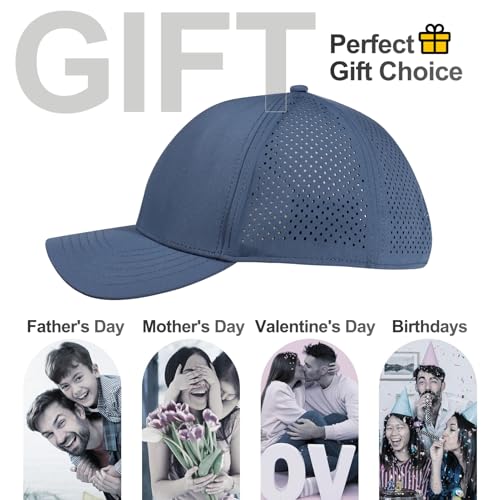 Image of LiuSuper XXL Baseball Cap - Quick-Dry Moisture-Wicking Hat for Big Heads (23.6 inch-25.6 inch) Sports Cap for Men Women
