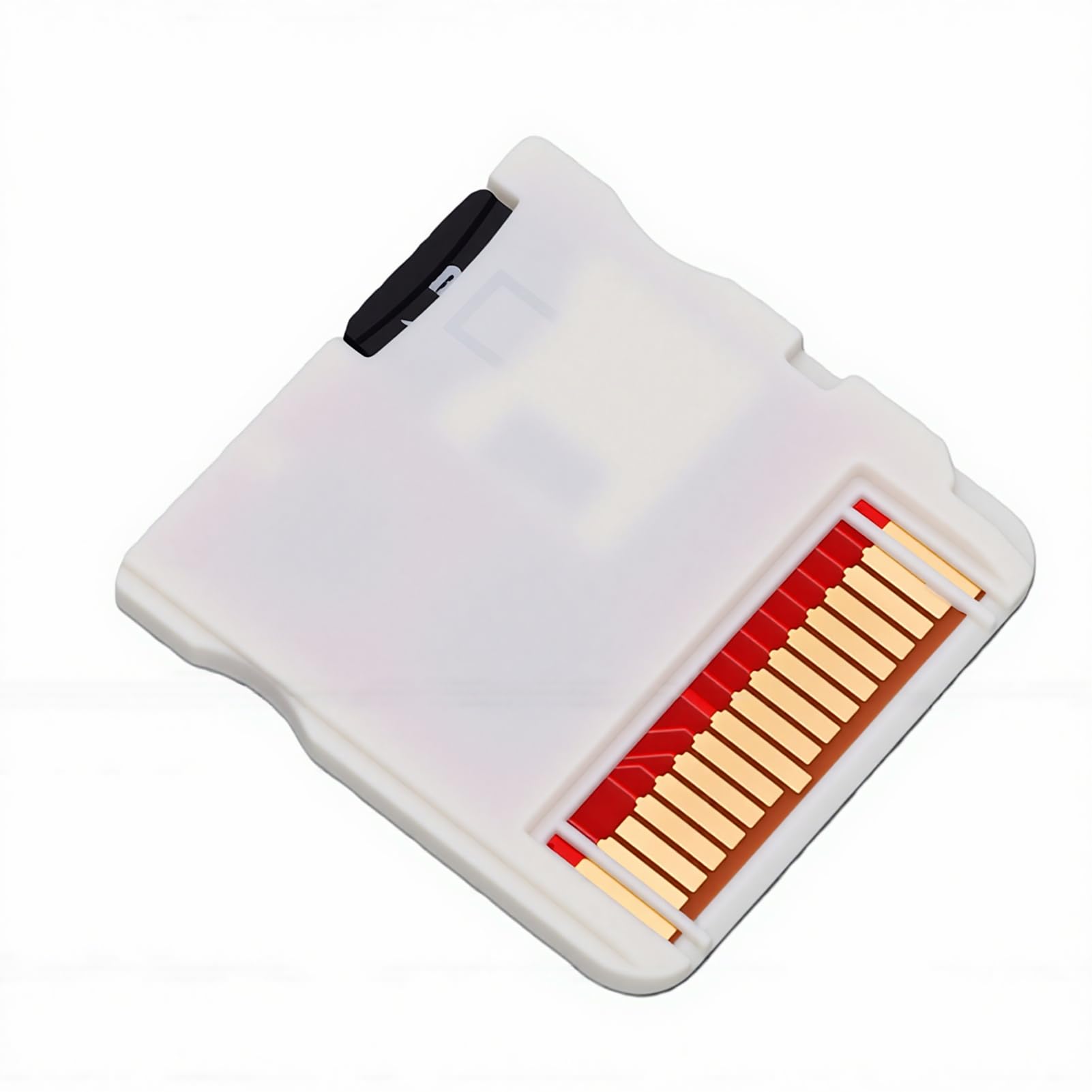 Annadue Scheda Flash per Videogiochi per Console di Gioco 2DS 3DS, Scheda di Memoria Flash Personalizzabile con Memoria Integrata da 64 GB, Cartuccia di Gioco per Giochi (WHITE)