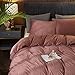 Ivellow Velvet Duvet Cover Queen Size 3 Pcs Flannel Blush Pink Duvet Cover Queen Velvet Comforter Cover Bedding Set Ultra Soft Cozy Solid Luxury Velour Duvet Cover Set Zipper Closure Corner Ties