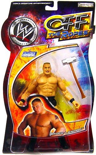 Amazon.co.jp: WWE OFF THE ROPES BROCK LESNAR ACTION FIGURE : おもちゃ