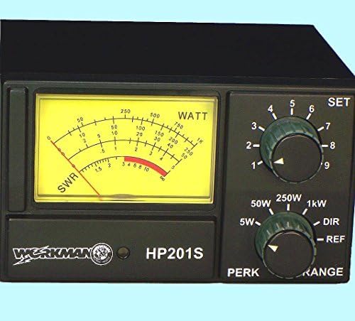 Workman HP201S SWR/Power Meter for CB Radio 5 50 250 1000 Watts