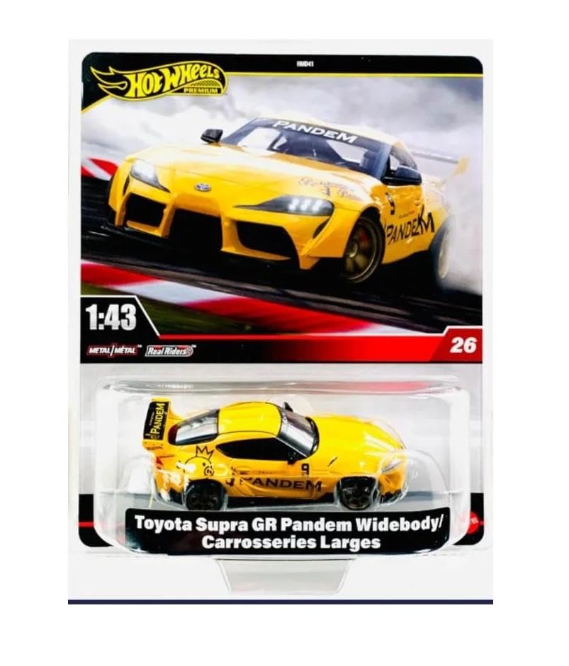 Hot Wheels Premium Toyota Supra GR Pandem Widebody JCN77 : Amazon