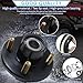 LUXTRKSTO Trailer Hubs Kit 4 Lug 4