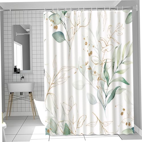 Rideau de douche en polyester 180x180 doublure de bain lavable avec œillets - 6