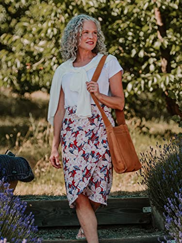 Ripskirt Hawaii - Length 3 - Quick Wrap Cover-Up That Multitasks As The Perfect Travel/Summer Skirt (Small / 4-6, Terra Cotta Garden) #TOP4