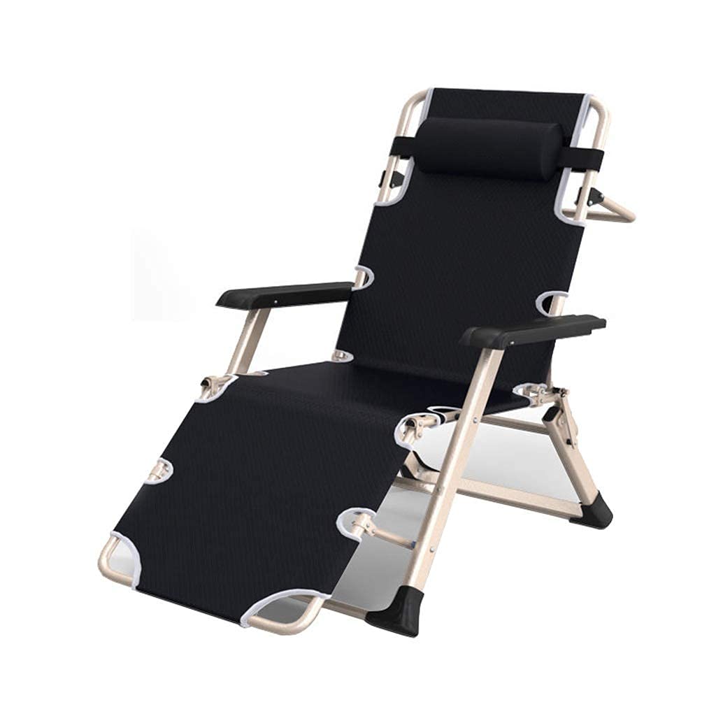 Chaises longues de camping robustes et pliables pour le patio