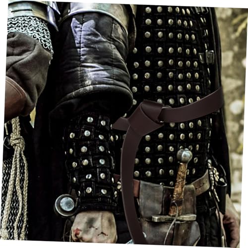 Medieval Pu Viking Belt for Men and Women Handmade Costume Accessory Arming Belt for Renaissance Reenactment and Halloween Cosplay4