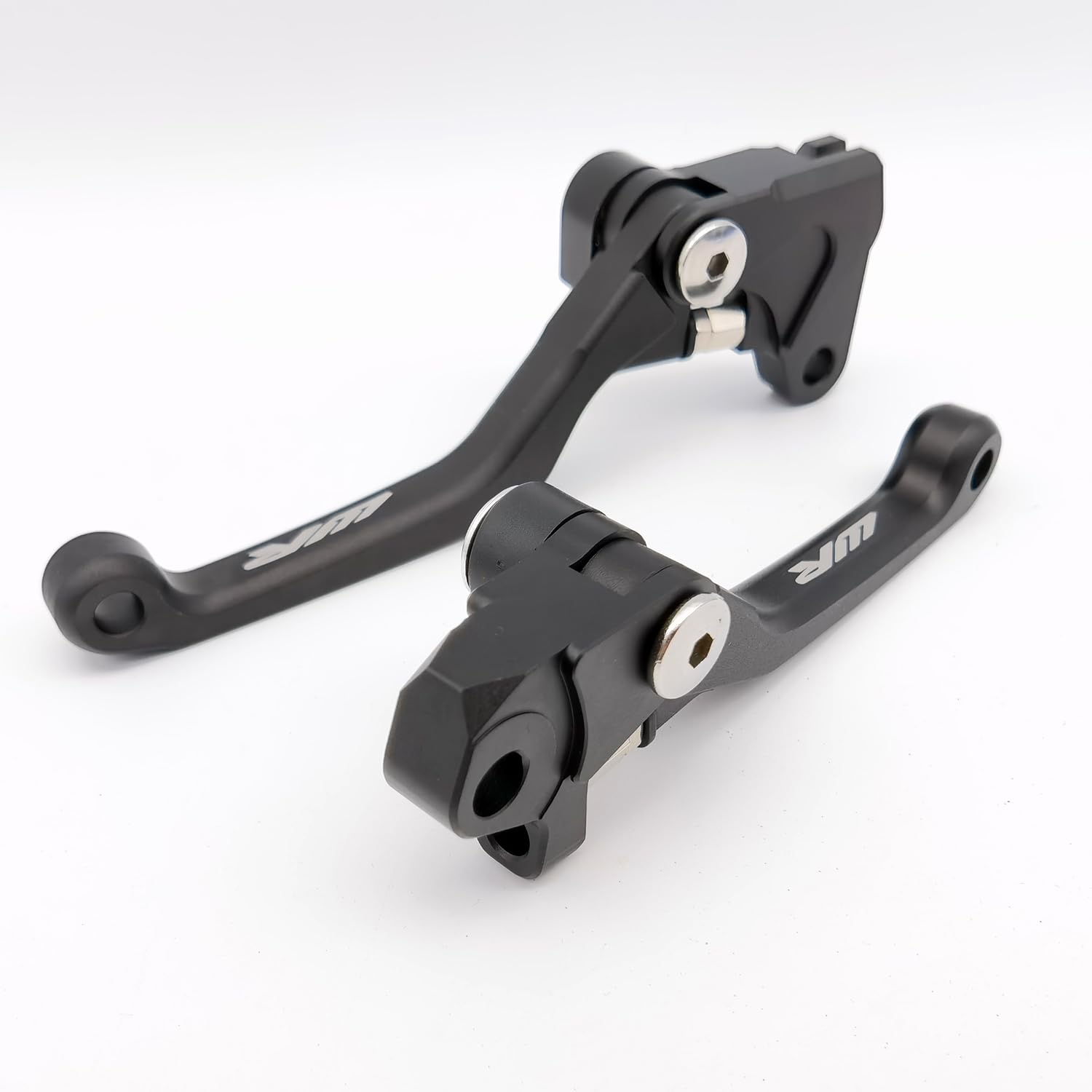 Generic CNC Dirt Bike Brake Clutch Levers Replacement for Yamaha WR250F 2017-2023 | WR450F 2016-2023 (Black)