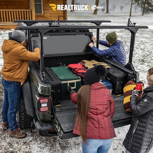 RealTruck BAK MX4 TS Hard Folding Truck Bed Tonneau Cover | 449126TS | Fits 2015-2022 Chevy/GMC Colorado/Canyon 5' 2" Bed (62.4") by RealTruck - Image 8