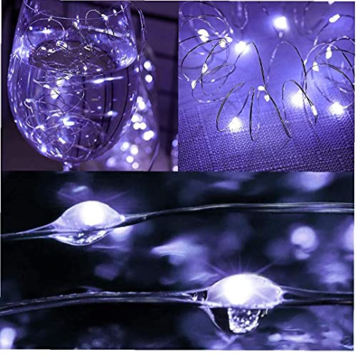 Cooper Wire String Light Afstandsbediening 20m 200 LED Fairy Lamp (geen batterij) wit - Image 6