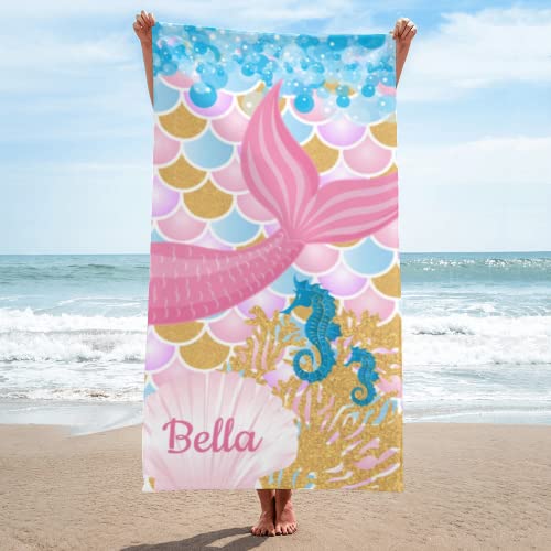 Eyesoul-Beach-Towels-for-Kids-CustomizedPersonalized-Baby-Beach-Towel-with-NameBeach-Gifts-for-GirlsBoysToddle-Microfiber-BeachBath-TowelSoft-Kids-Beach-TowelsQuick-Dry-Towels3060 51E8hKURdAL