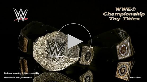 Amazon.com: Mattel WWE Championship Title, Undisputed WWE
