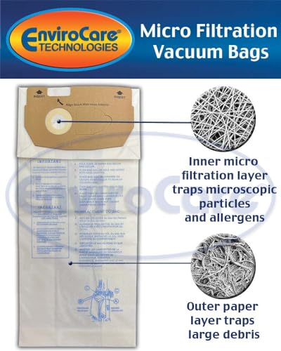 La Mejor Lista de Bolsas para aspiradores de trineo para comprar online. 8 Bolsas para aspiradores de trineo marca EnviroCare (2)