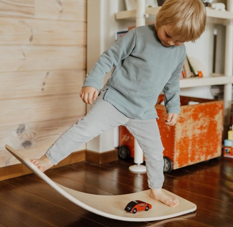 leg&go Balance Board für Kinder mit Filz (Small (S))
