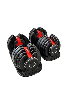 Amazon | 可変式ダンベル 4WD 20kg / 40kg アジャスタブル