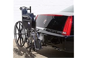 Wheelchair, Transport Chair or Rollator Vehicle Carrier