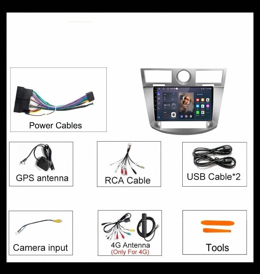 Poste radio Bluetooth main libre Chrysler Sebring 3 JS écran tactile GPS - 7