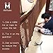 MAYbabe Netting- Banister Guard for Child, Safety Net, Rail Balcony Banister, Stair Net.Patios or Balcony Use.Safety for Indoor&Outdoor(10ft-Black-First Generation)