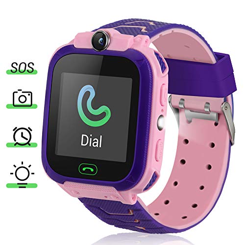 Kids Smart Watch, 1.44'' Touch Screen Kids Smart Watches with LBS Tracker Games