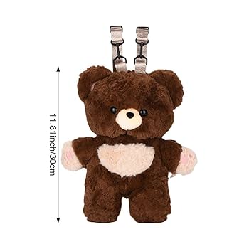 テディベア?　くまのぬいぐるみ　ぬいぐるみ　ぬいぐるみリュック テディベア リュックサック クマのぬいぐるみリュック - メルカリ