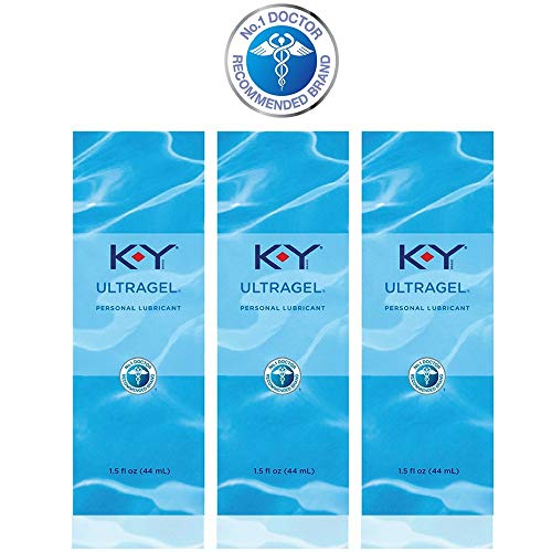 K-Y UltraGel Personal Lubricant, 1.5 oz.(pack of 3)