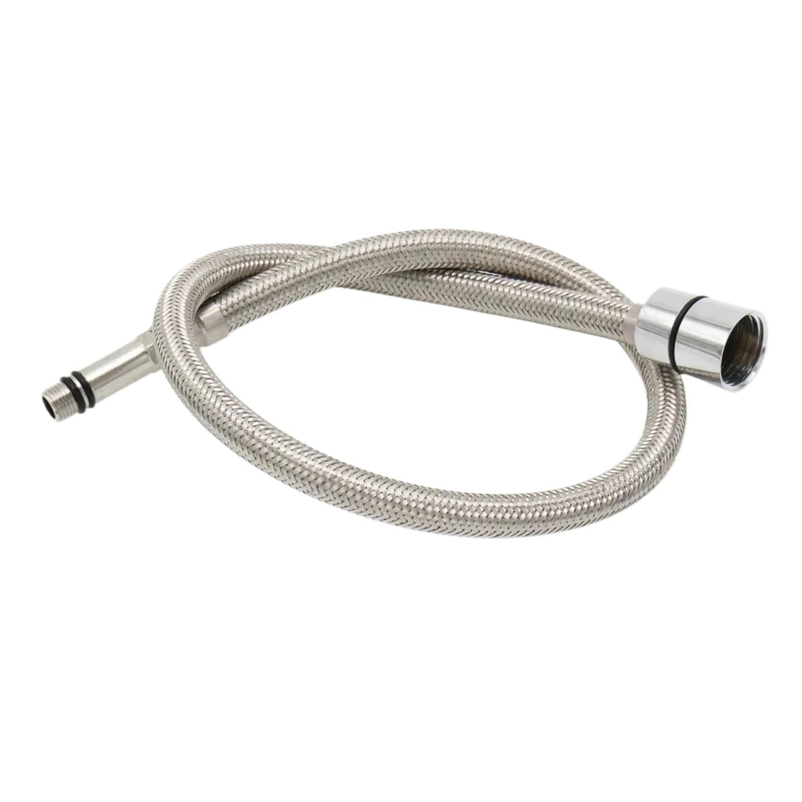 Flexo Ducha Manguera De Grifo Cocina Acero Inoxidable 50/60/70/80cm F1/2 M10 * 1 304, Extraíble, Especial, Repuesto, Tubo TPV(80cm)