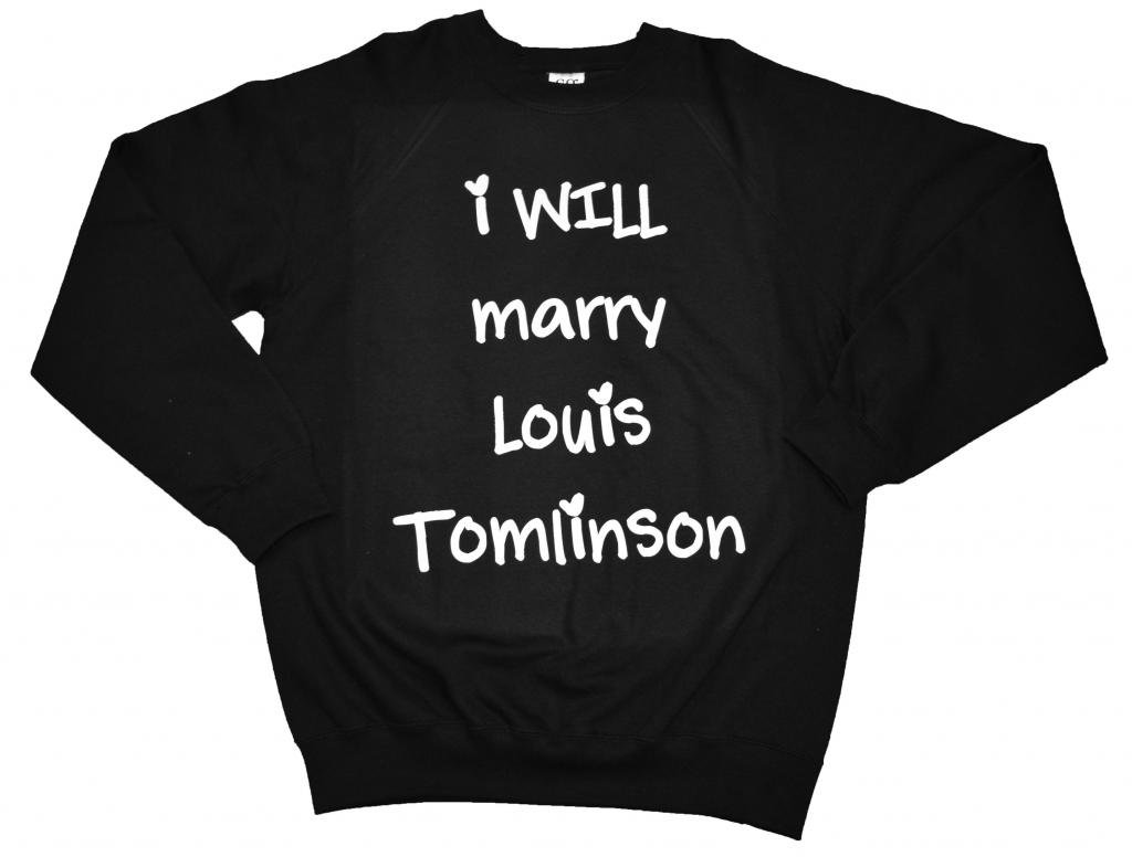 Unisex-Adult I Will Marry Louis Tomlinson Sweater