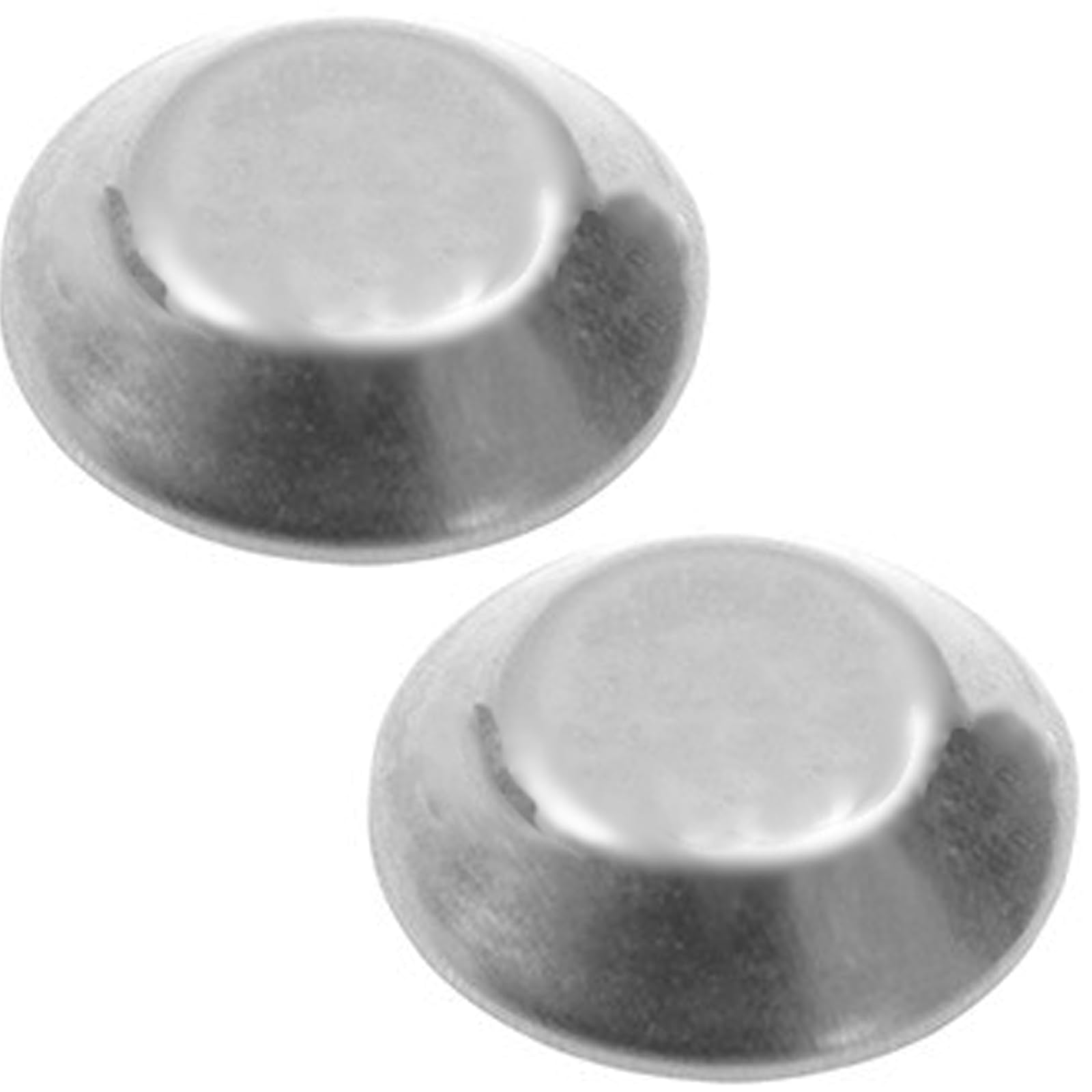 SPARES2GO Wheel Securing End Cap for Bosch Rotak 34 340 36 37 370 40 42 43 Ergoflex Lawnmower (Pack of 2)