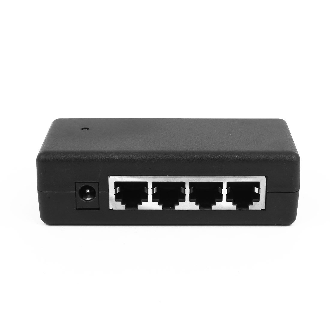 Aexit Cztery rozdzielacze DC9V POE 4 porty LAN POE Skrzynka zasilająca Ethernet dla zestawu kamery IP(DC9V quatre séparateurs POE 4 POE LAN Ports Kit Ethernet boîtier alimentation