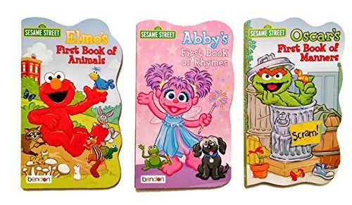 Buy Sesame Street First Book of Animals, Rhymes, Manners, Board Books ...