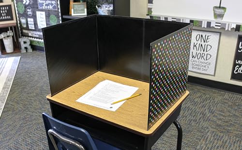 Image of Teaqcher Created Resources Chalkboard Brights Privacy Screen (TCR20763)