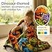 Dinosaur Blanket for Boys Girls 3D Dinosaur Throw Dino Blanket for Toddler Boys Kids Cute Smiling Dinosaurs HD Digital Print Flannel Ultra Soft Lightweight All Season (28 * 40in)