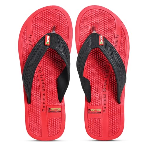 Image of DOCTOR HEALTH SUPER SOFT Men's Acupressure Slippers | Flip-Flops | Men's & Boy's Slippers | Comfortable & Lightweight | Soft Foot Massager | All Day Wear Acupressure Slipper