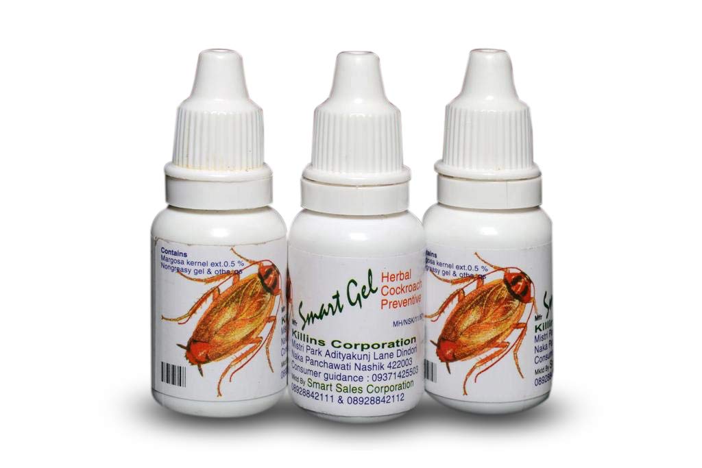 Cockroach Bottle | Made with Lemongrass, Cedarwood & Neem | Eco-Friendly & Biodegradable |Irritant-Free, Chemical-Free (Pack of 3)-picture-55