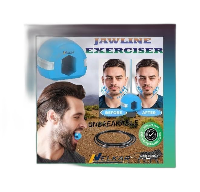 Jawline Exerciser Tool Men & Women, Jaw Exerciser for Men, Jawline Shaper Slim, Neck Tightening Devices is Made of high- Quality Material, Double Chin Reducer for Women|Design – 588for Home