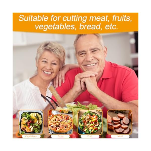 YOTAN Rocker Knife for Disabled, Steak Knives One Handed Gadgets, Curved Knife for Make Salad or Cut Food in Can & Bowl, Adaptive Eating Flatware Helps Hand Tremors, Parkinson, Arthritis, Elderly - Image 7
