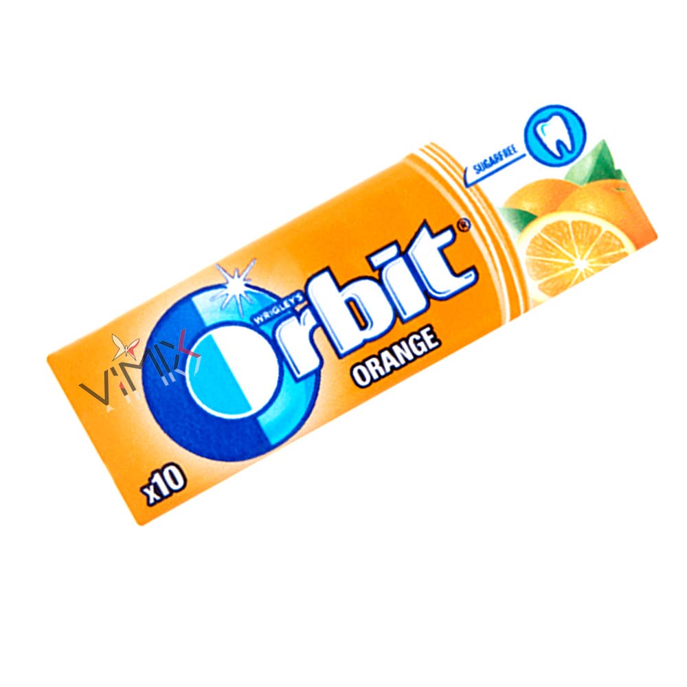 10 Packs of Original WRIGLEY'S Orbit Chewing Gum Packs Fresh Stock
