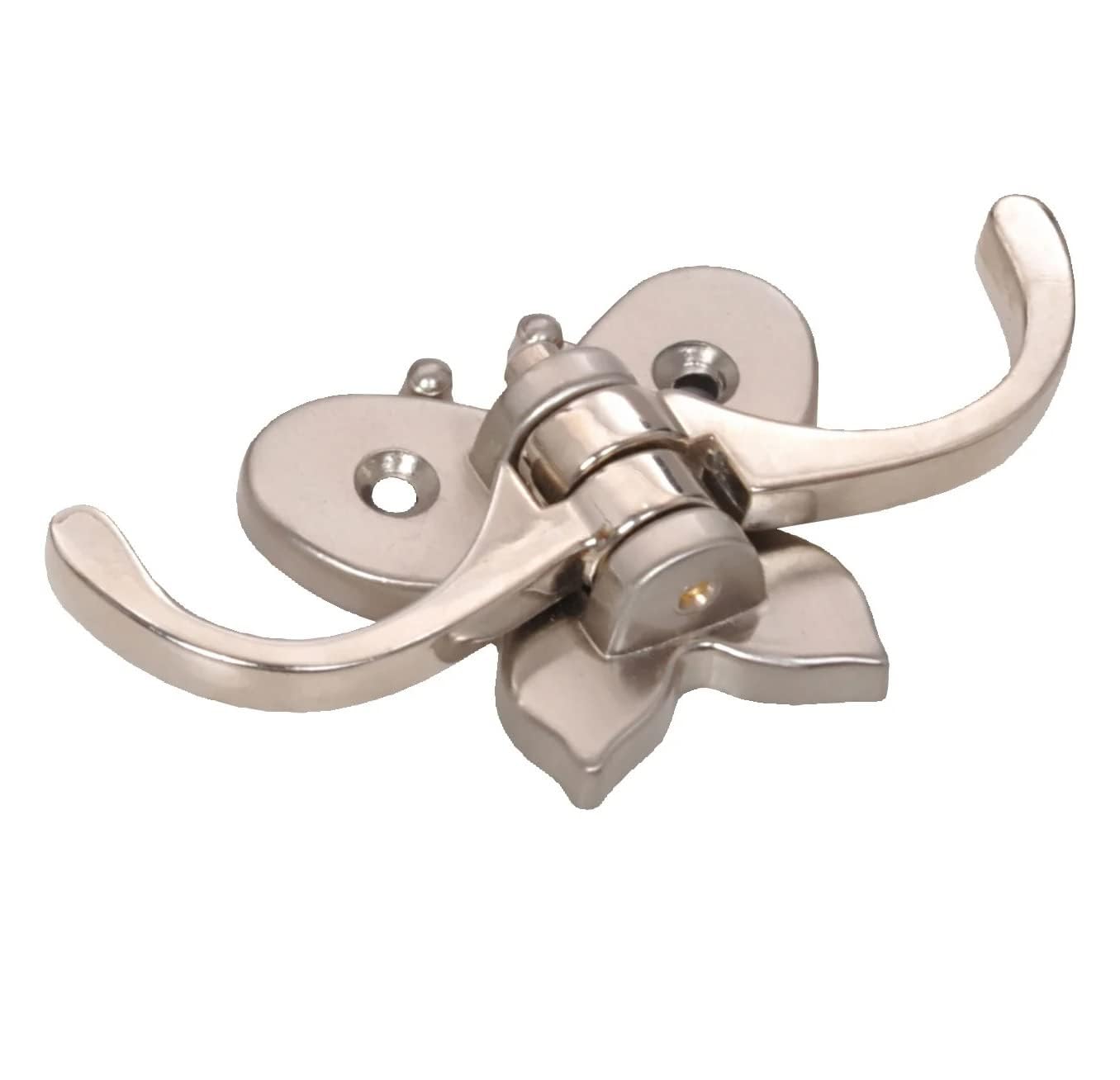 Robe Hook - Stainless SS 2 pin Hook/Steel Bath Butterfly 2 Tone Robe Hook-Bathroom Towel Holder, Coat Hook -Pack of 2 -(Chrome Finish) (Small) (B0BYP9T965) Amazon Price History, Amazon Price Tracker