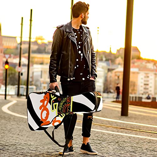Housse imperméable pour guitare acoustique avec double bandoulière et poche Motif lignes, Multicolore 09, 42.9×16.9×4.7… - Les Beatles, Paul McCartney, John Lennon, RIngo Starr, George Harrison Housse imperméable pour guitare acoustique avec double bandoulière et poche Motif lignes, Multicolore 09, 42.9x16.9x4.7… – Image 7