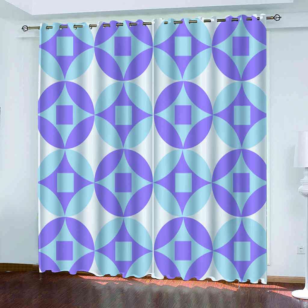 Rideau salon thermique violet pour une ambiance feutrée et chaleureuse